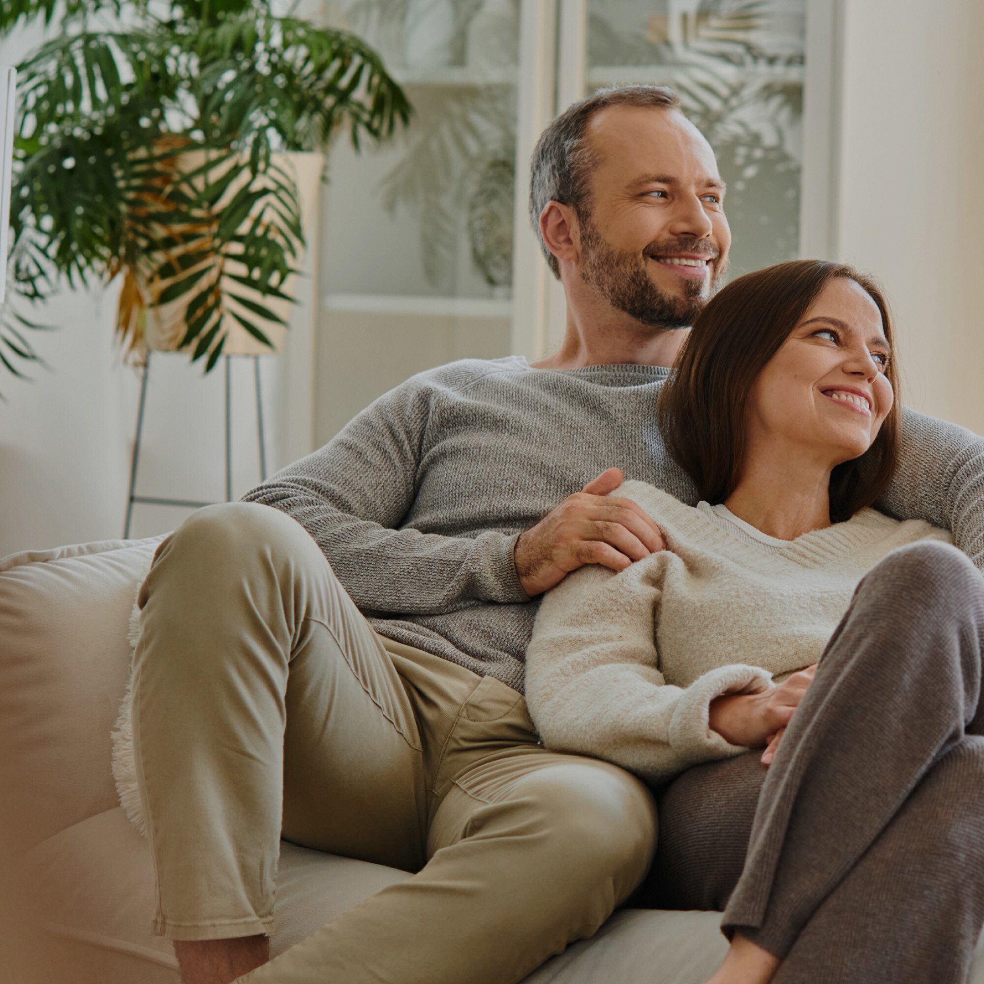 couple on couch