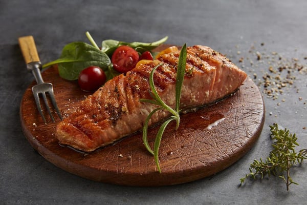 Grilled Ginger Salmon on the Grill