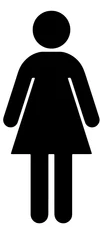 Female silhouette icon.