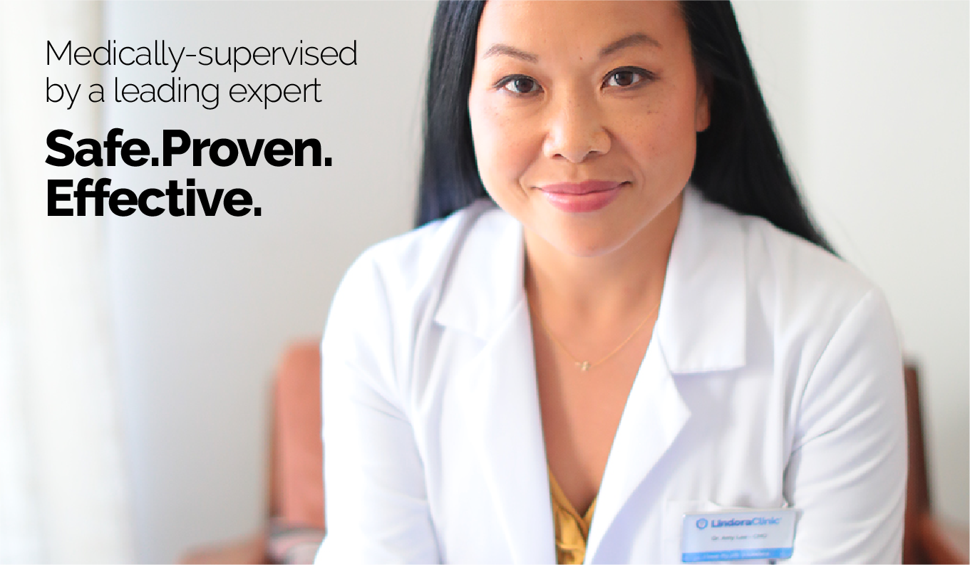 Medically supervised by a leading expert. Safe, proven and effective.