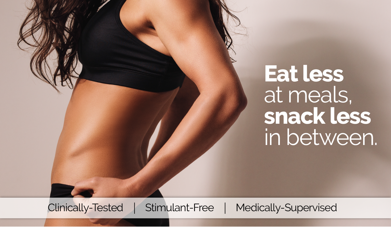 Eat less at meals, snack less in between.